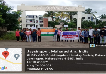 Awareness rally in J.J.Magdum Housing Society