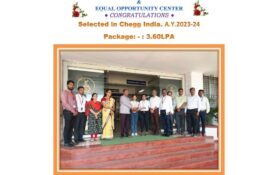 A.Y. 2023-24 Selected Students PHOTO (Chegg India, New Delhi.)