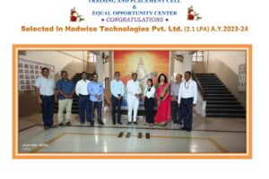 A.Y. 2023-24 Selected Students PHOTO (Hadwise Technologies Pvt. Ltd.Vashi, Navi Mumbai)
