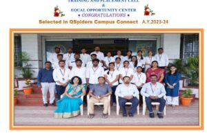 A.Y. 2023-24 Selected Students PHOTO (Qspiders Campus Connect )