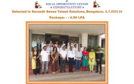 A.Y. 2023-24 Selected Students PHOTO (Seventh Sense Talent Solutions,Bengaluru, Karnataka.)