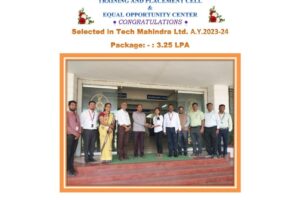 A.Y. 2023-24 Selected Students PHOTO (Tech Mahindra Ltd,Pune.)