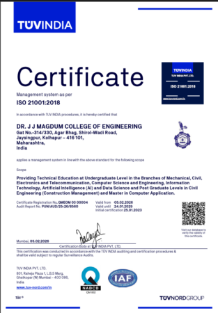 ISO Certificate