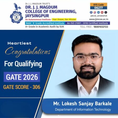 Congratulation of Gate Qualified Student