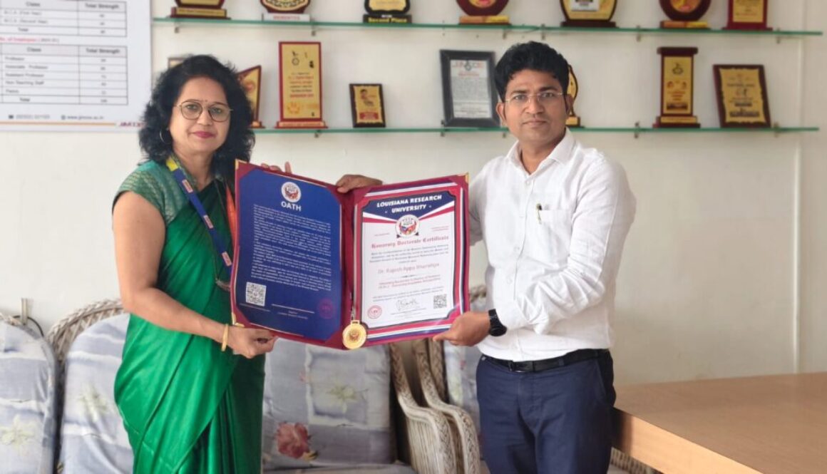 Congratulation Bharatiya Sir for Awarded Doctor of science from Louisiana University USA